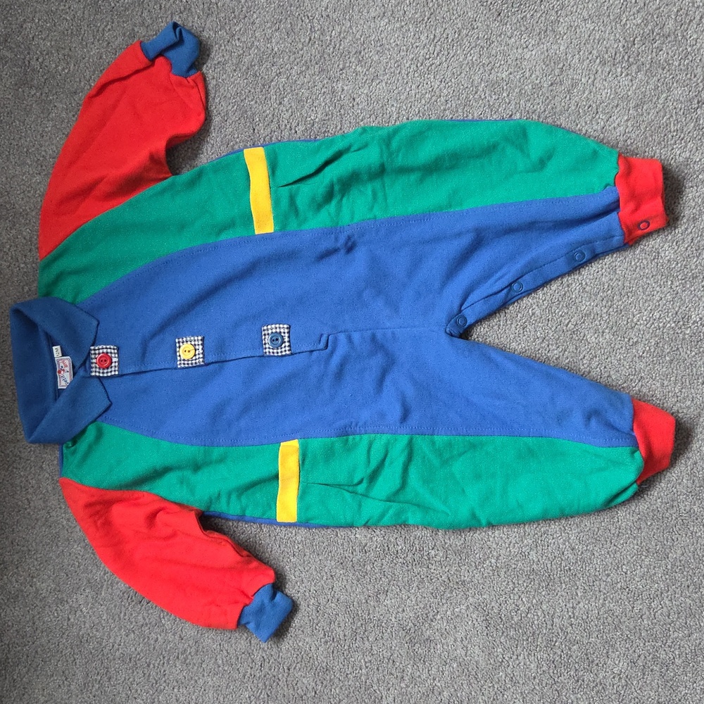 Petit Ami Blue Baby Outfit